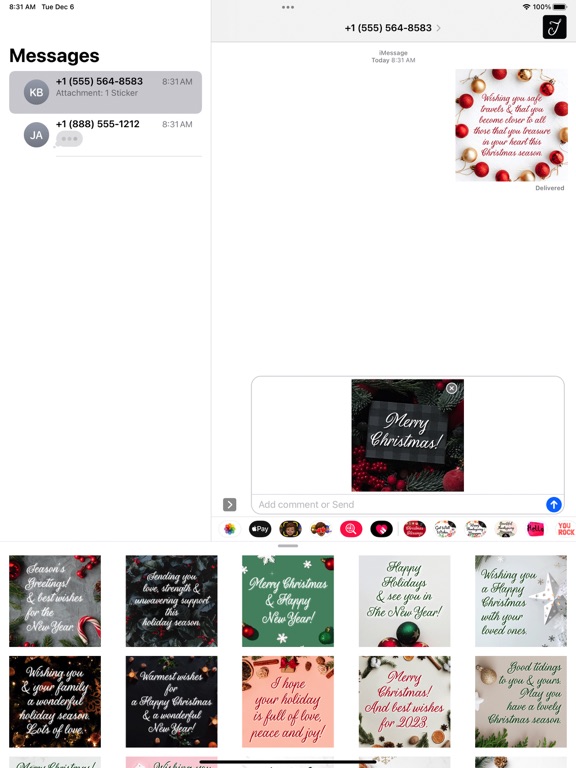 Screenshot #5 pour Christmas Blessings
