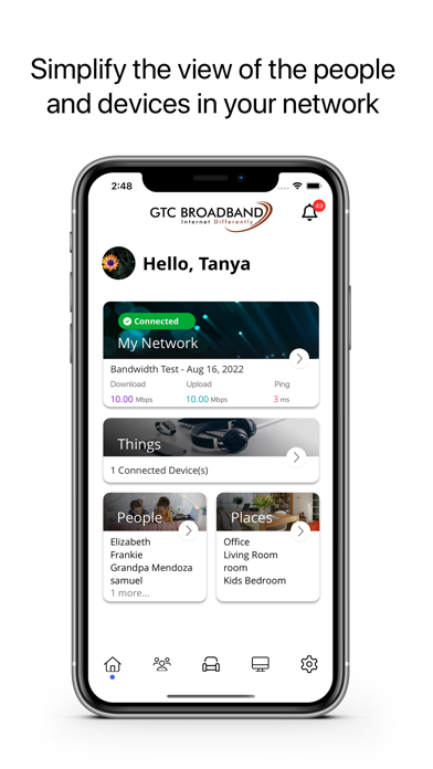 GTC Broadband Screenshot