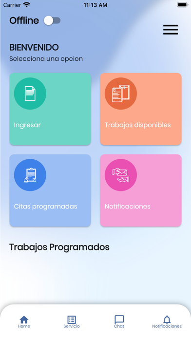 BeGo - Prestador de servicio Screenshot