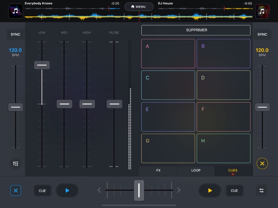 Screenshot #5 pour Dj it! - Mixer vos musique