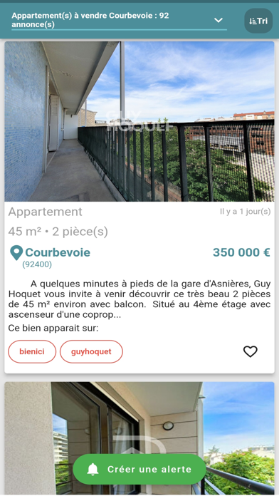 Surfyn - Annonces immobilières Screenshot