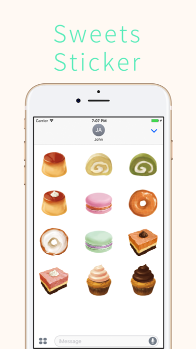 Screenshot #2 pour Dessert Sticker