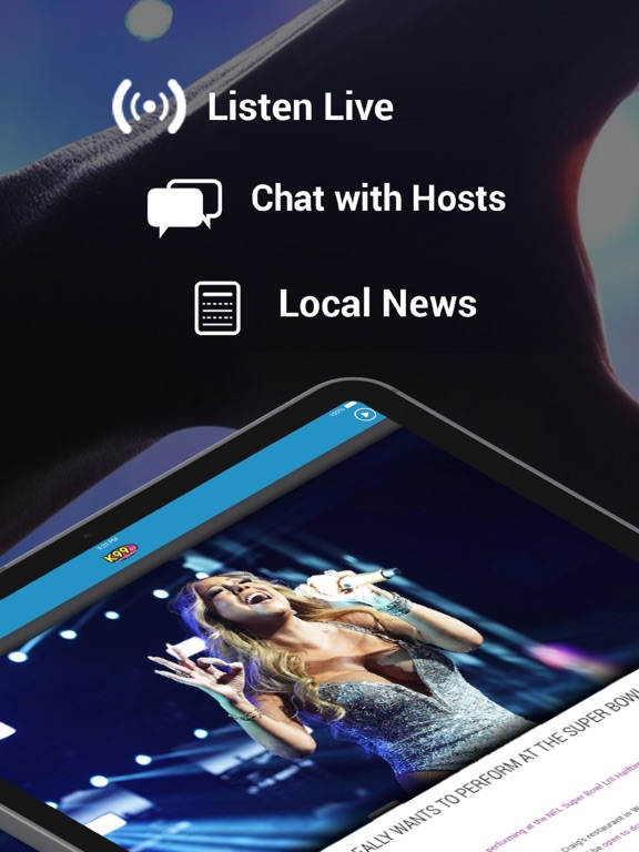 K99 Hits iPad screenshot 1 - Music app