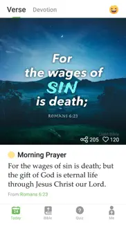 bible - daily bible verse kjv iphone screenshot 1