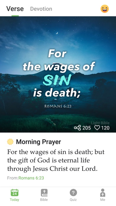 Bible - Daily Bible Verse KJV Screenshot