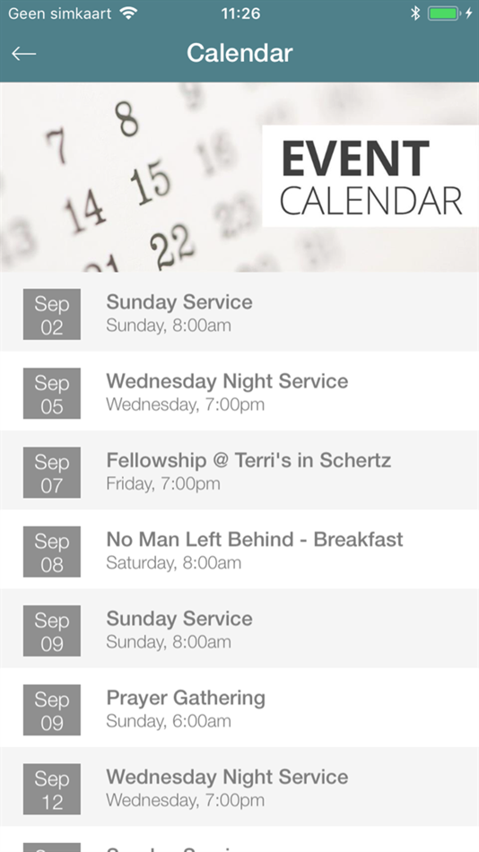 #1. The Country Church (iOS) Podle: The Country Church