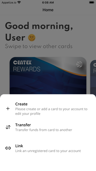 Centex Cashback Screenshot
