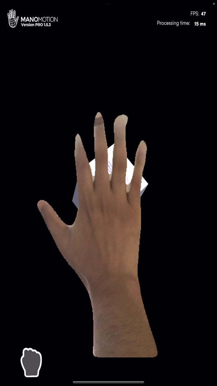 ManoMotion Hand Occlusion