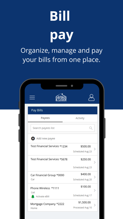 Bar Harbor Savings & Loan Screenshot