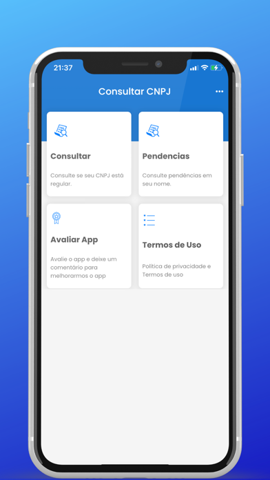 Consultar CNPJ - Situação Screenshot