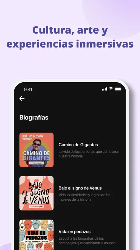 Himalaya Podcast y Audiolibros screenshot 3 of 7