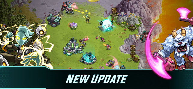 ภาพหน้าจอเกม RTS ของ Iron Marines Invasion