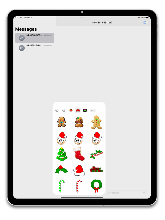 Screenshot #5 pour Christmas Silly Fun Stickers