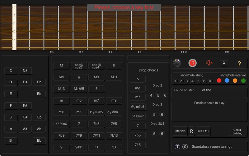 Screenshot #1 pour Guitar Chords in Colour