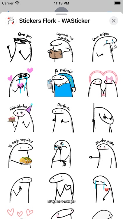 Stickers Flork - WASticker