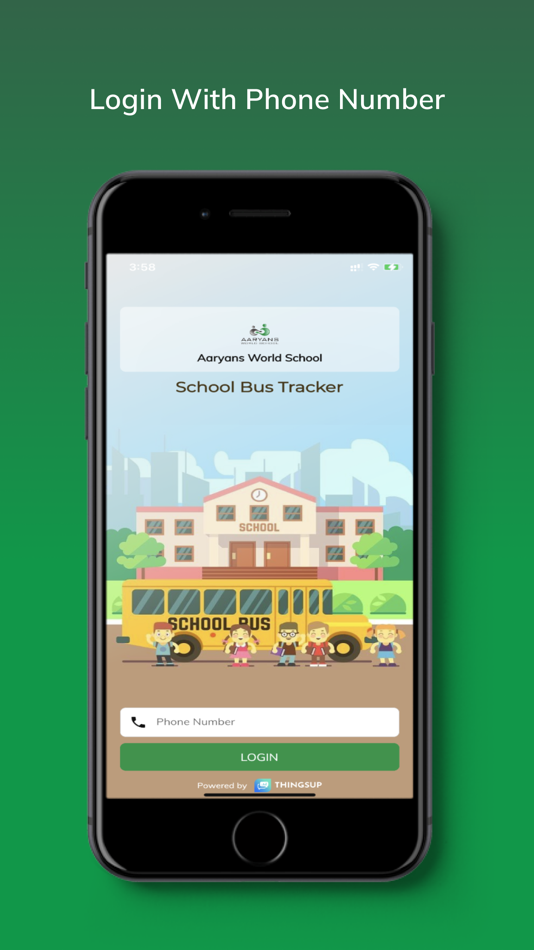 #1. Aaryans WS - School Bus (iOS) 由: iobot Technologies India Private Limited