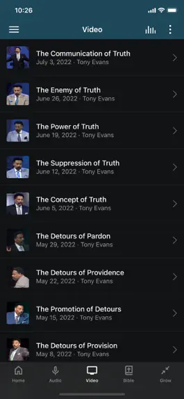 Game screenshot Tony Evans Sermons hack