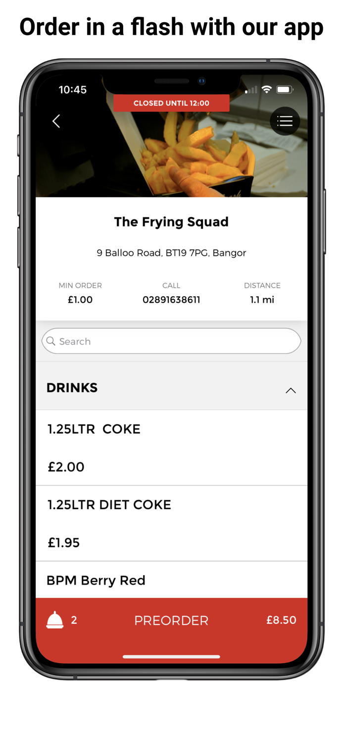 The Frying Squad App