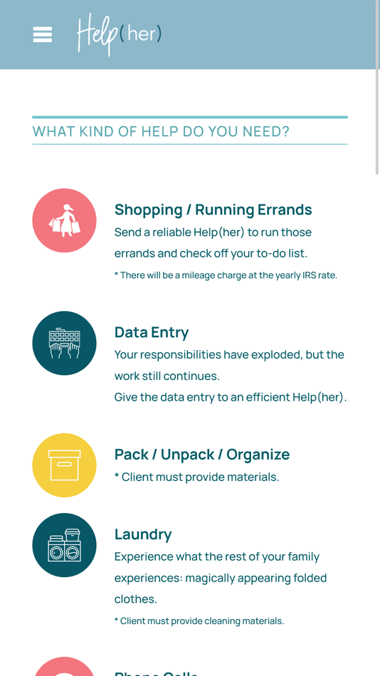 #2. Help(her) (iOS) By: Callie Miller