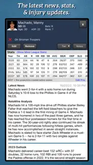 fantasy baseball draft kit '23 iphone screenshot 3