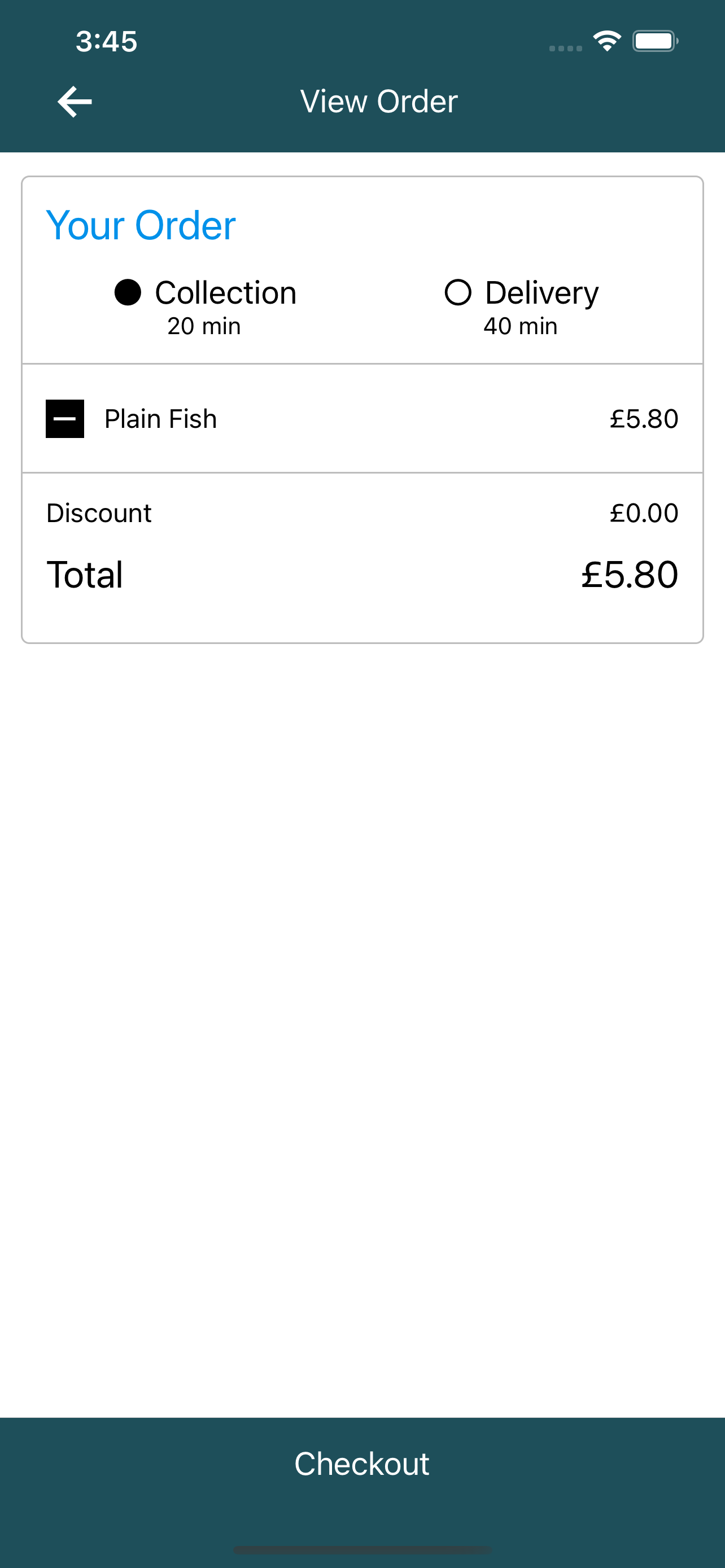 Mario's Takeaway