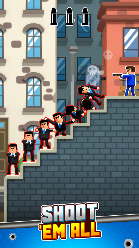 #3. Mr Bullet 3D - Shooting Game (iOS) 由: Lion Studios