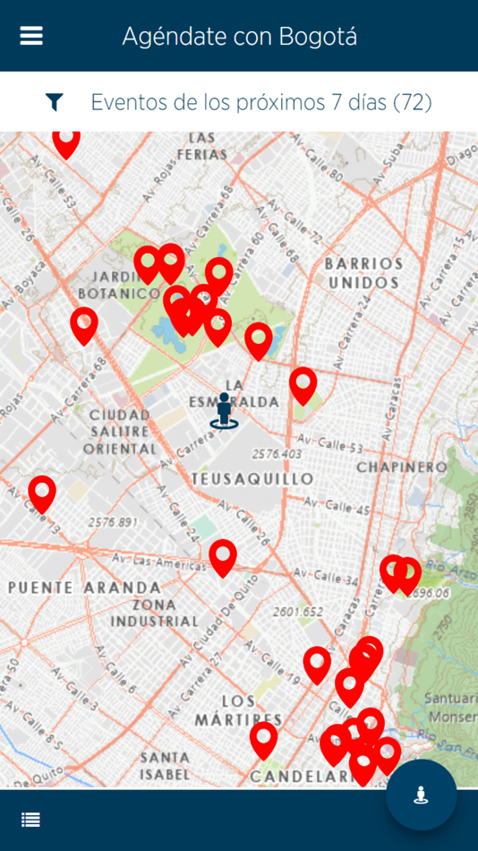 #3. Agéndate con Bogotá (iOS) 由: Infraestructura de Datos Espaciales para Bogotá D.C. - IDECA