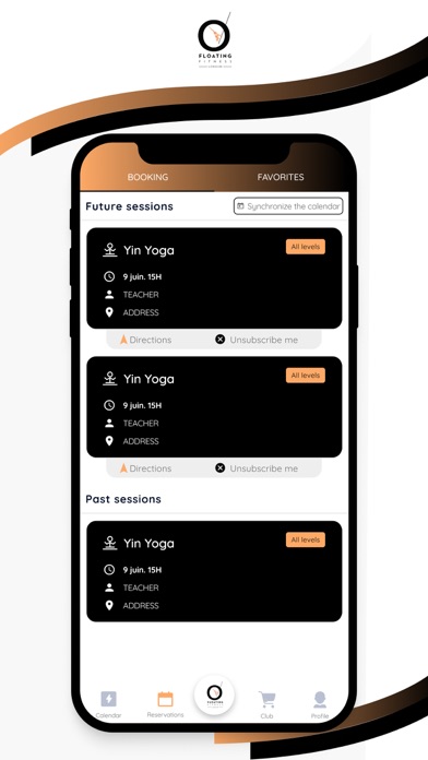 Floating Fitness London Screenshot