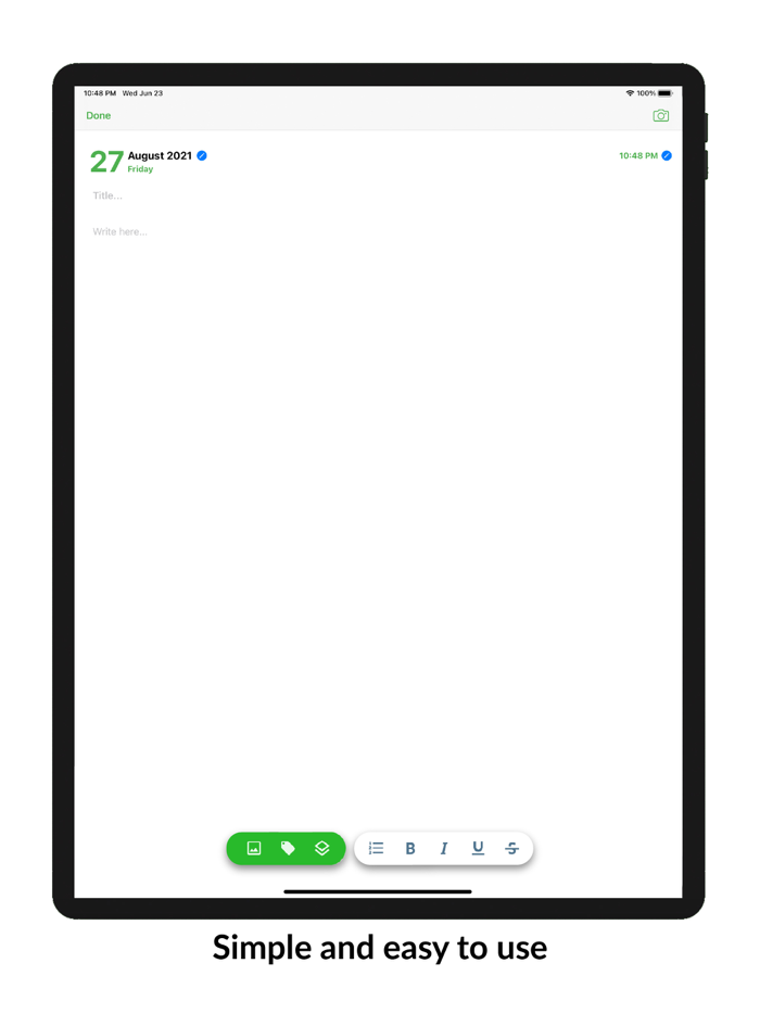 Daybook Journal – Diary