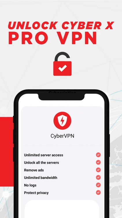 VPN: CYBER X - PROXY MASTER screenshot-6