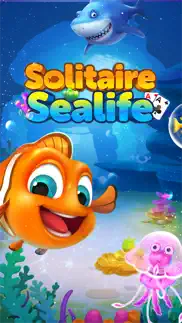 solitaire: fish aquarium iphone screenshot 1