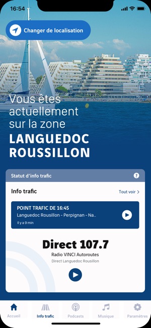 Radio VINCI Autoroutes 107.7 dans l'App Store