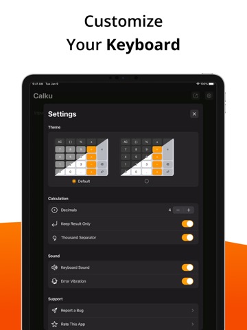 Calculator Keyboard - Calkuのおすすめ画像7