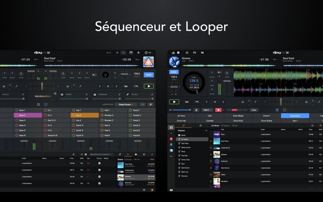 ‎djay - DJ App & AI Mixer Capture d'écran