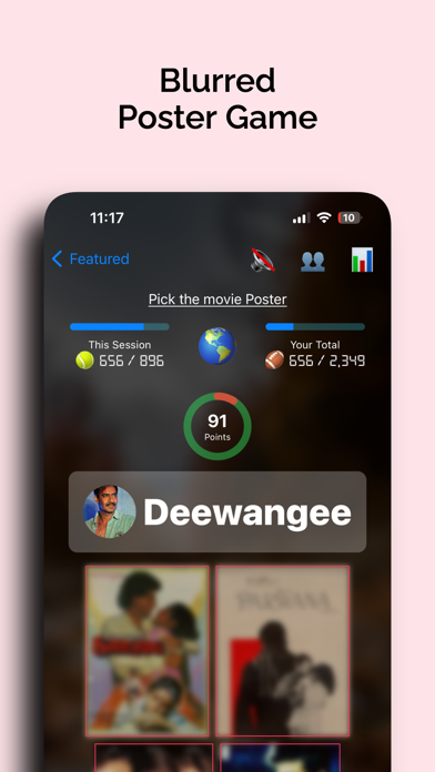 Bollywood iQ - Movie/Song Game Screenshot
