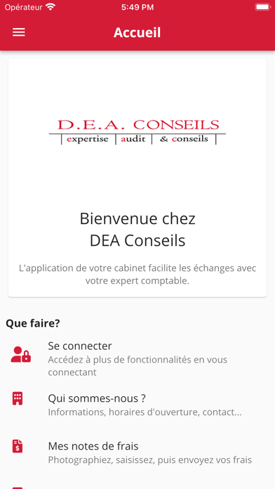 Screenshot #1 pour DEA CONSEILS