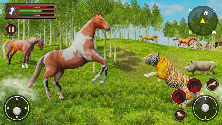 Wild Horse Simulator 3D