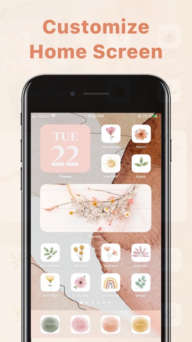 Screenshot #3 pour Themes - Color Widgets, Icons