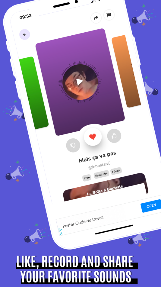 #2. Meme soundbox Laboîteà (iOS) 作者: David Fournier