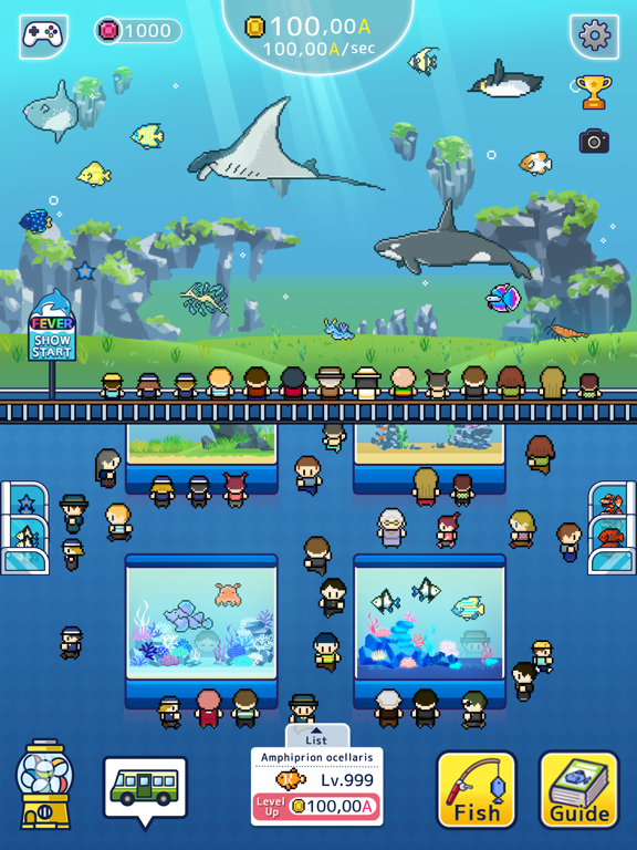 Tiny Aquarium: Fish and Show