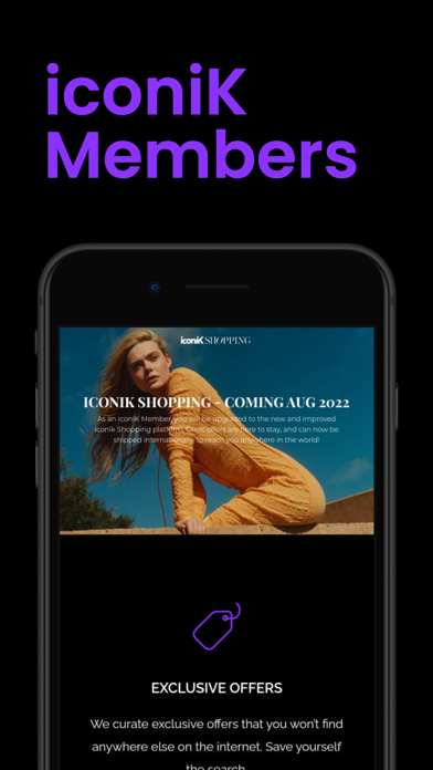 iconiK Members Screenshot