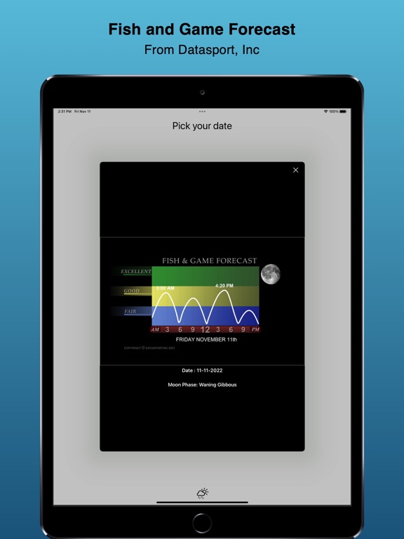 Screenshot #5 pour FishCast and HuntCast 2023
