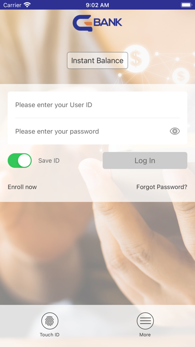 GBank Personal Mobile Screenshot