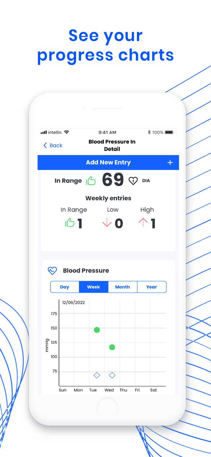Intellin Diabetes Log and Risks