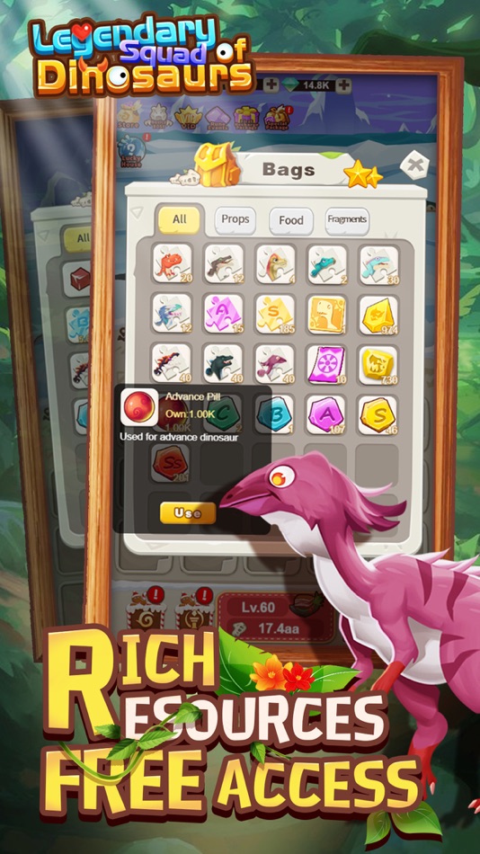 #4. Legendary Squad of Dinosaurs (iOS) 게시자: Yichang Binyue Network Tech Co.,Ltd