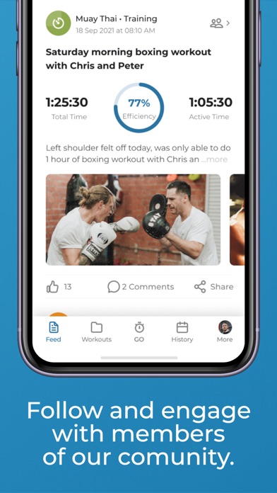Combat Go Boxing and Fitness Screenshot