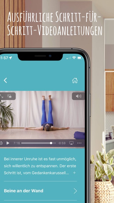 Schmerzen lindern mit Yoga Screenshot