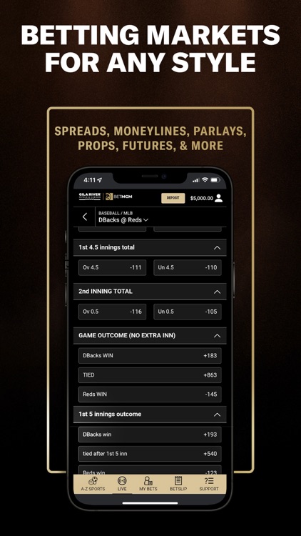 BetMGM @ Gila River screenshot-3