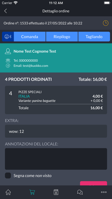 Kuokko Ristorante Pro Screenshot