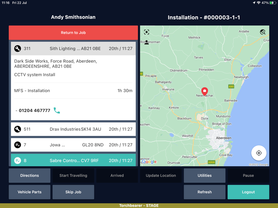 #1. GHA Mobile Field Service (iOS) Bởi: GHA Solutions